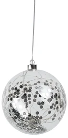 Räder LED svetelná guľa s konfetami, veľká