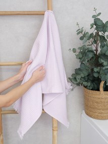 Vaflový uterák 30 × 50 cm ‒ Florencia lila