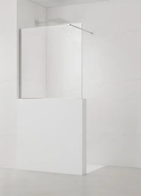 Sprchová zástěna SAT Walk-in 110x100 cm na nižšiu priečku SATWIS110