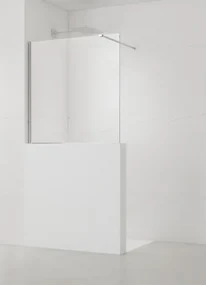 Sprchová zástěna SAT Walk-in 110x100 cm na nižšiu priečku SATWIS110