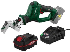 Parkside®  Aku píla na konáre 20 V Pasa 20-Li D3 + Akumulátor 20 V/4 Ah + Nabíjačka 20 V/4,5 A  (800011219)