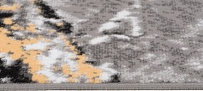 TA Koberec Q543B WHITE MAYA PP EYM Sivý Obdĺžnikový Rozmer: 200x300 cm