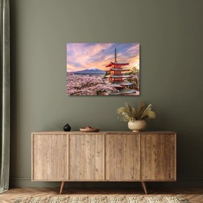 Sklenený obraz - Fuji (70x50 cm)