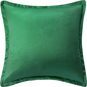 Velúrová obliečka na vankúš SOFT VELVET fľašovo zelená 40x40 cm