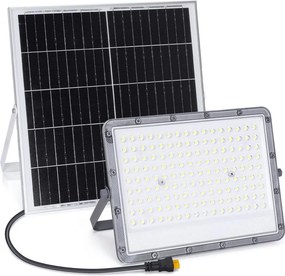 Aigostar - LED stmievateľný solárny reflektor LED/200W/3,2V IP65 + diaľkové ovládanie