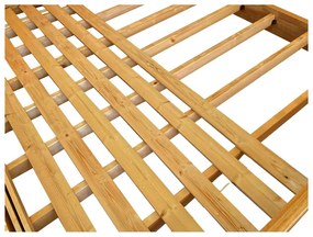 Manželská posteľ 160 cm Novedades (prírodná) (s roštom). Vlastná spoľahlivá doprava až k Vám domov. 1116426