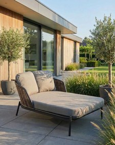Dvojmiestne záhradné lehátko Borneo
