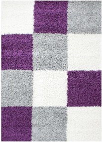 Koberce Breno Kusový koberec LIFE 1501 Lila, fialová, viacfarebná,160 x 230 cm