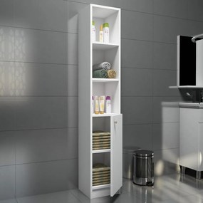 Kúpeľňová skrinka s policami, 30 x 170 cm