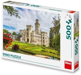 Dino Puzzle Hrad Hluboká, Česká republika 47x33cm 500 dielov