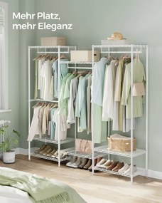 Otvorená šatníková skriňa LGR431W01