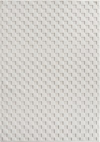 Ayyildiz, Koberec behúň Helix 2203 cream, 80x250, biela, chodba / predsieň