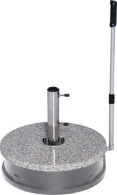 Doppler Expert 45kg EASY MOVE - pojazdný žulový stojan na slnečník