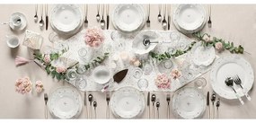 Biele porcelánové šálky v súprave 2 ks na espresso 90 ml Nonna Rosa – Brandani