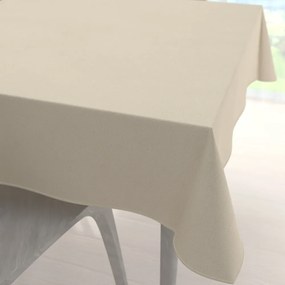 Biante Veľký dekoračný štvorcový obrus BKU-121 Latte 250x250 cm