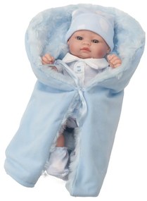Luxusná detská bábika-bábätko chlapček Berbesa Alex 28cm
