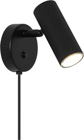 Nordlux - Nástenné bodové svietidlo VICO 1xGU10/5W/230V čierne