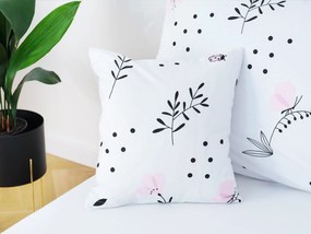 Bavlnená obliečka na vankúš Renforcé 40 × 40 cm - Lúka