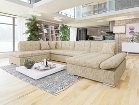 Rohová sedacia súprava Genero Premium, Dostupné poťahy: Tracy 211.03, Strana: Pravá - U