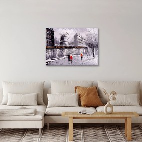 Obraz - Olejomaľba mesta II. (70x50 cm)