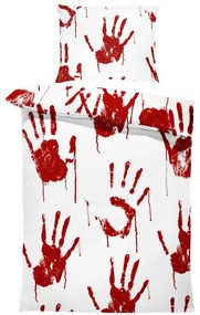 Obliečky Bloody Hand (Rozmer: 1x140/220 + 1x90/70)