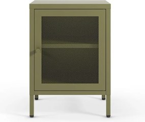 Zelený nočný stolík Fayna – Marckeric
