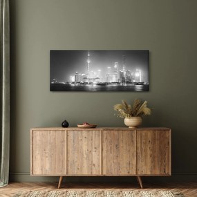 Obraz moderných mrakodrapov (120x50 cm)