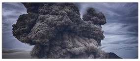 Obraz - Sopečná erupcia (120x50 cm)