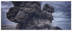 Obraz - Sopečná erupcia (120x50 cm)