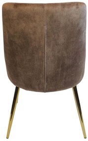 Hnedá jedálenská stolička ELEGANCE 85cm
