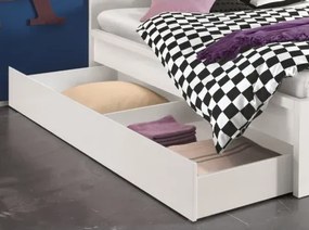 Úložná zásuvka Malmö, biela lesklá%