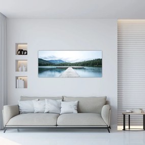 Obraz - Pri pohľade z móla (120x50 cm)