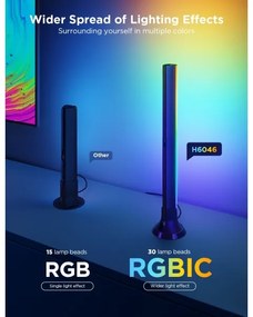 Govee - SADA 2x Backlight TV 55-65" SMART LED podsvietenie RGBICW Wi-Fi