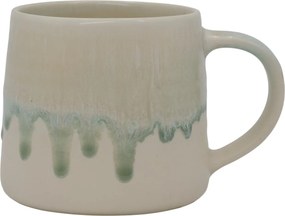 Porcelánová šálka so stekajúcou glazúrou New Bone China Verte – Ø 8*8,5 cm
