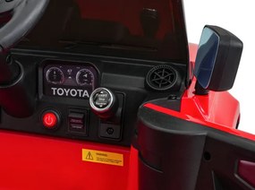 Elektrické autíčko Toyota Land Cruiser PRADO červené