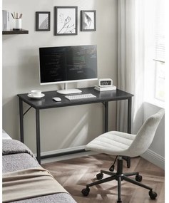 Písací stôl SOLEA čierny