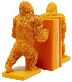 Gorilla zarážky na knihy oranžové