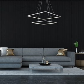 Závesné LED svietidlo Nix, 2x LED 50w, 3000k, w