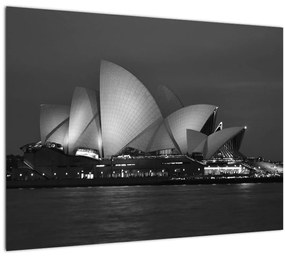 Sklenený obraz Opery v Sydney (70x50 cm)