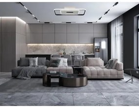 LED Stmievateľné svietidlo LED/75W/230V 3000-6500K biela/čierna + diaľkové ovládanie