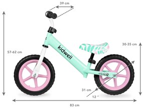 Cykloodrážadlo REBEL Mint