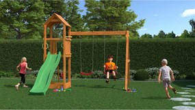 Marimex | Detské ihrisko Marimex Play 006 + zelená šmykľavka | 11640132