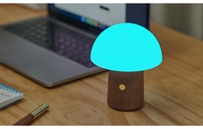 Biela/v tmavoprírodnej farbe LED stolná lampa (výška 12,5 cm) Alice Mushroom – Gingko