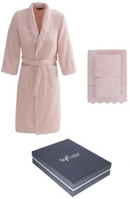 Soft Cotton Darčekové balenie županu, uteráku a osušky FREYA