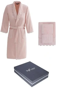 Soft Cotton Darčekové balenie županu, uteráku a osušky FREYA