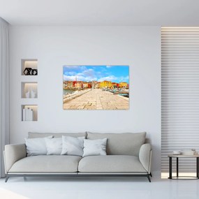 Obraz - Staré istrijské mesto v Poreči, Chorvátsko (90x60 cm)