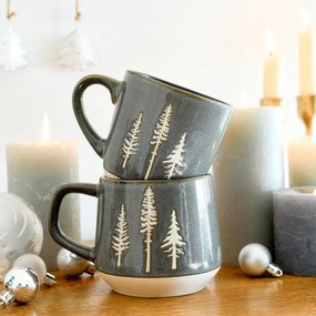 Hrnček ERDO s vianočnými stromčekmi 712210 420 ml