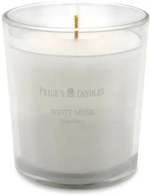 Price´s FRAGRANCE vonná sviečka v skle White Musk - horenie 45h