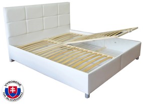 Manželská posteľ 180 cm Albatros (biela) (s roštami, bez matracov). Vlastná spoľahlivá doprava až k Vám domov. 774275