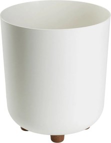 PLASTOVÝ KVETINÁČ TERRA 24X27,5 CM KRÉMOVÁ